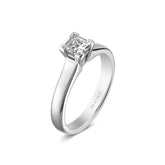 Princess Cut Solitaire Diamond Engagement Ring - Dracakis Jewellers